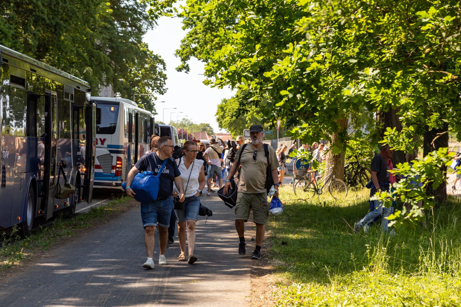 Transport Rock under Broen